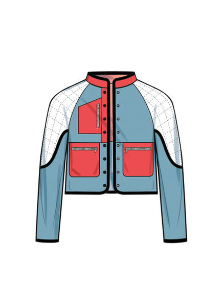 Pattern, SIMPLICITY 9896, Unisex Jacket In Two Lengths