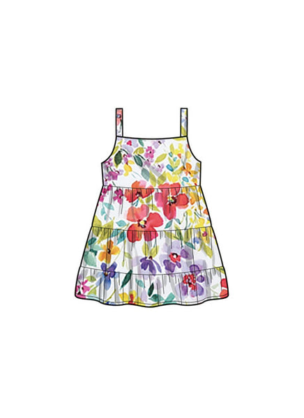 Pattern, SIMPLICITY 9899, Toddlers' Jacket and Dresses