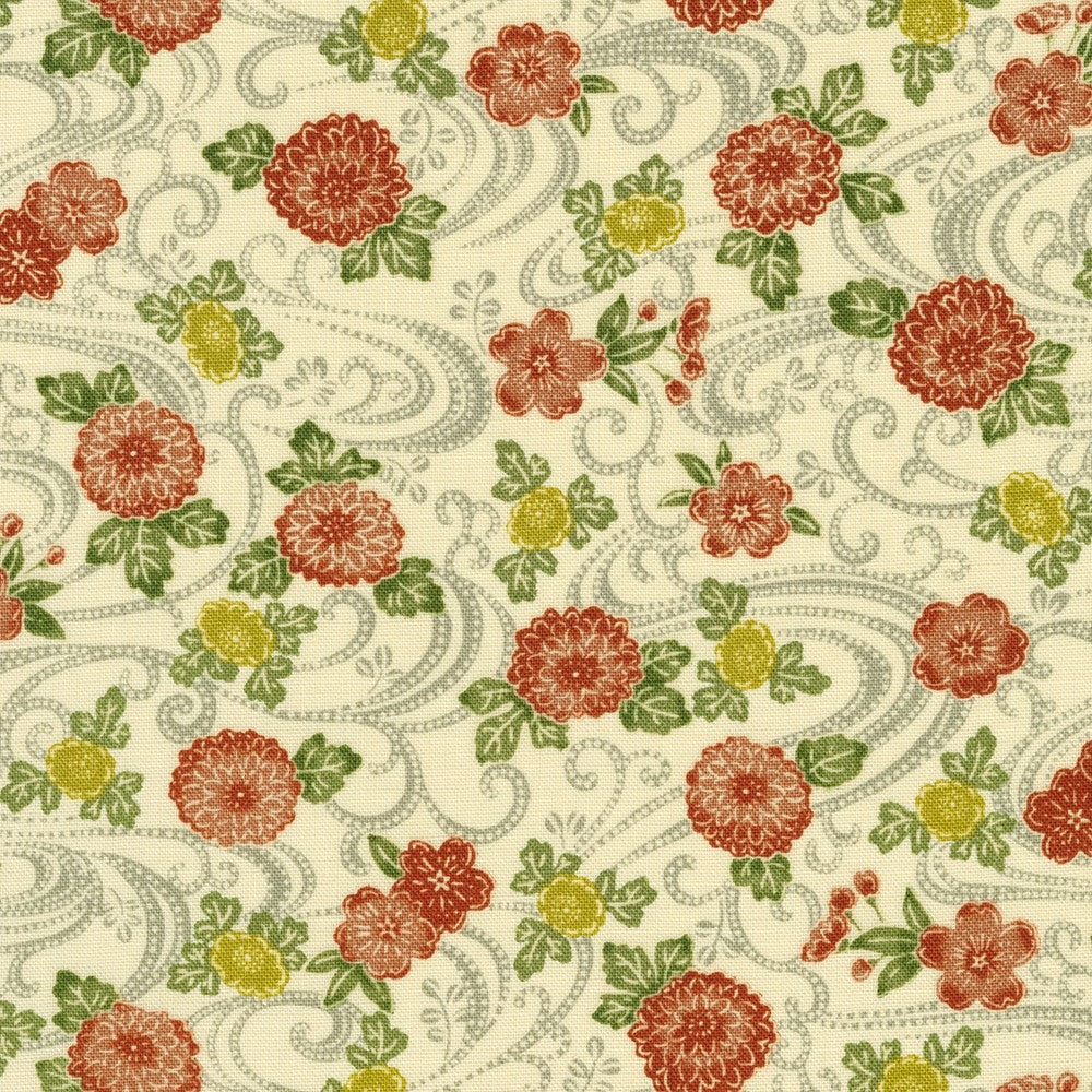 Fabric, Kyoto Gardens Sevenberry Beige SB-83062D1-1