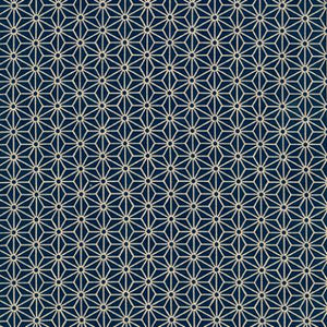 Fabric, Sevenberry Navy Kasuri SB-88222D2-4