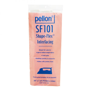 Pellon Shape Flex 101 Fusible, lightweight interfacing SF101-1yd