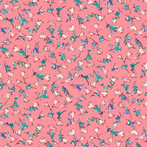 Fabric, Lawn, London Calling, Coral Floral SRKD20260143