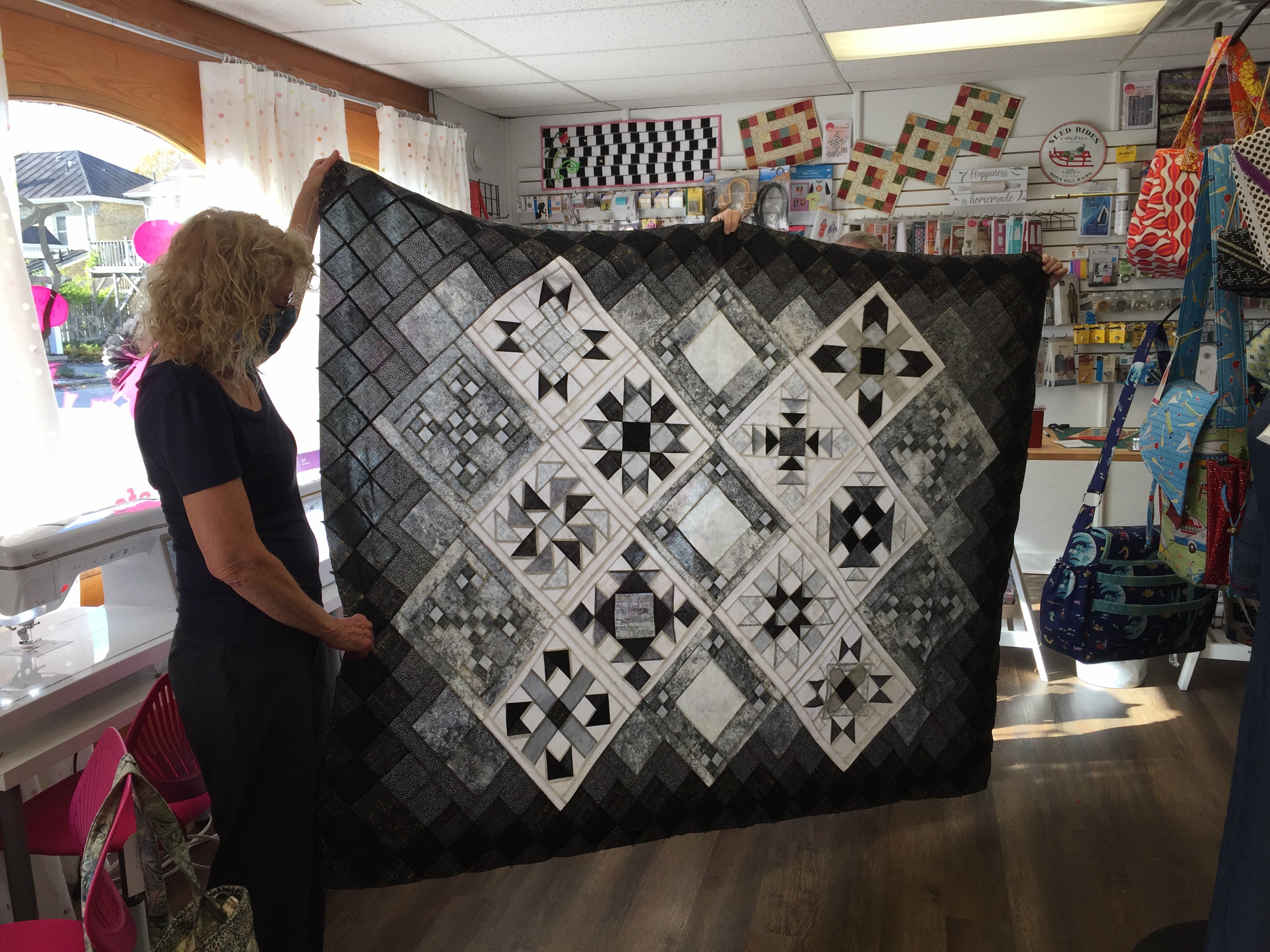Pattern, Scrappy Sampler Quilt, Block of the Month ABQ-123