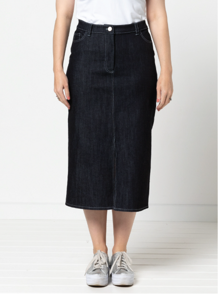 Class, Tommie Woven Denim Skirt