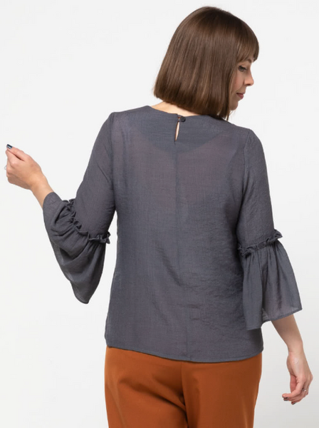 Class, Effie Woven Top - Frills and Feminine Style