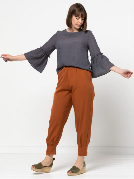 Class, Effie Woven Top - Frills and Feminine Style