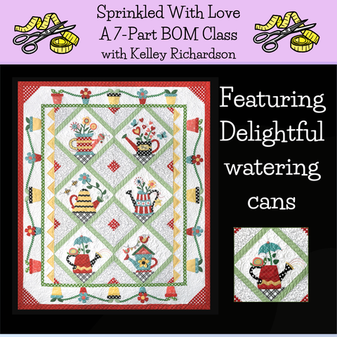 Class, Sprinkled With Love Quilt