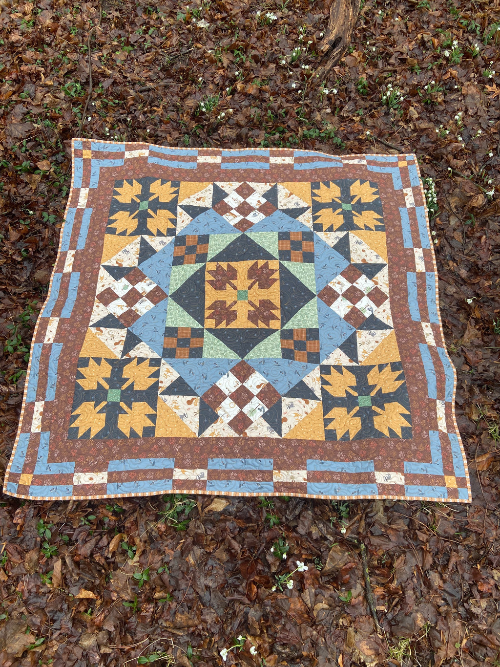 Pattern, Sugarbush Crossings Quilt ABQ-216