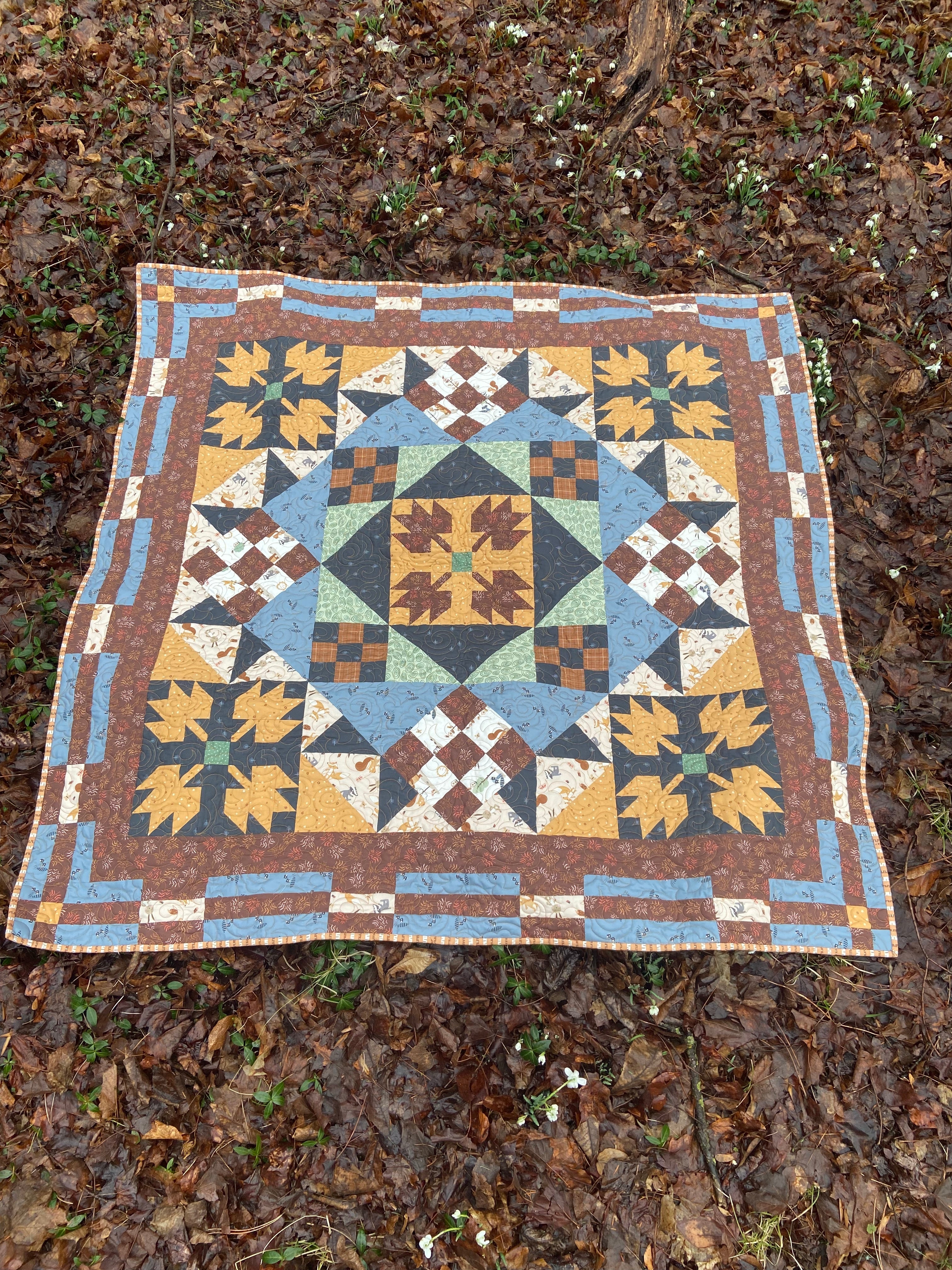 Pattern, Sugarbush Crossings Quilt ABQ-216