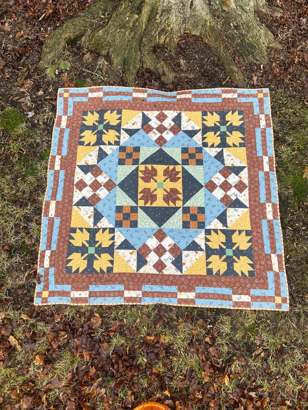 Pattern, Sugarbush Crossings Quilt ABQ-216