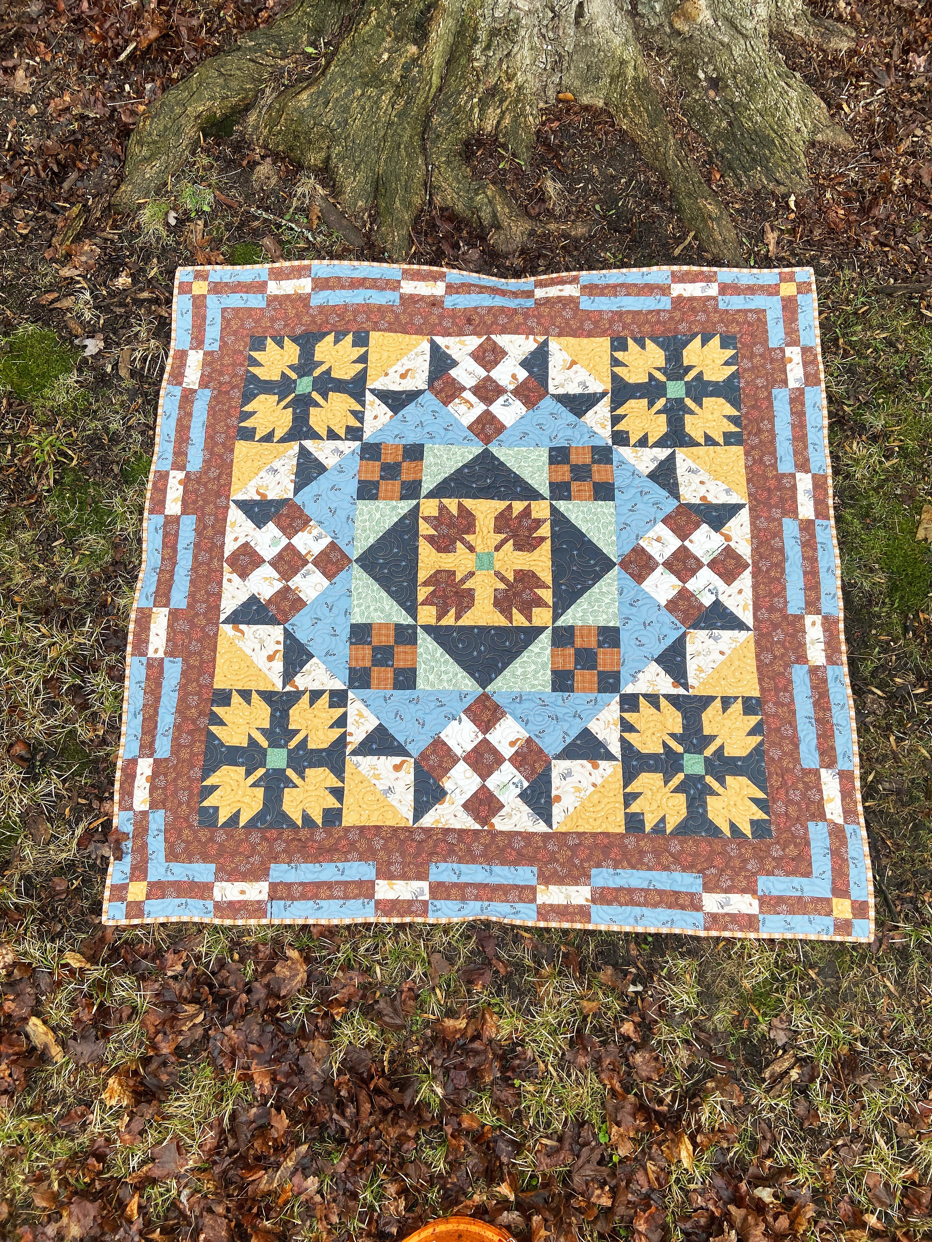Pattern, Sugarbush Crossings Quilt ABQ-216