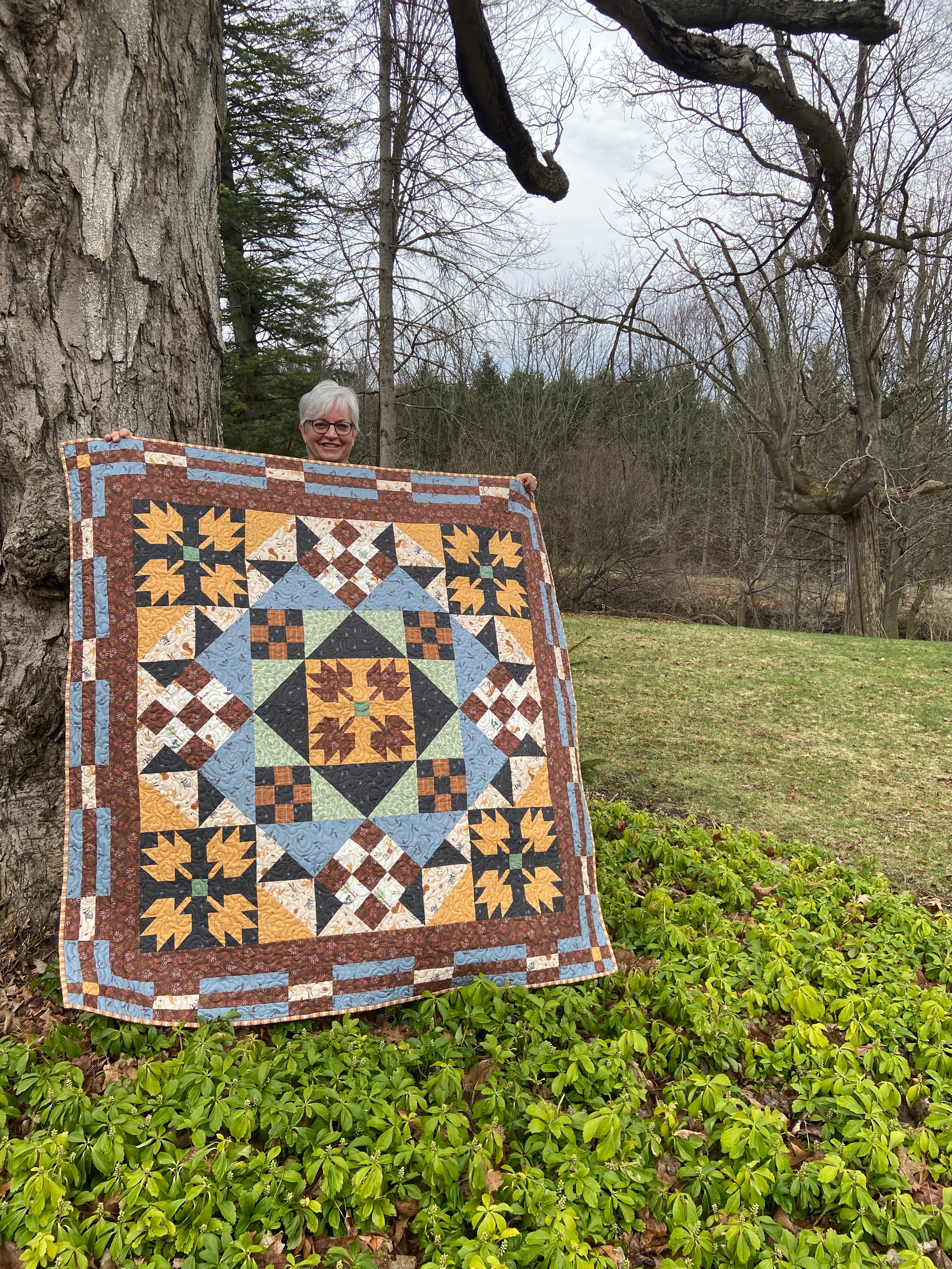 Pattern, Sugarbush Crossings Quilt ABQ-216