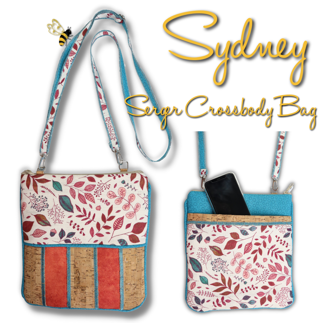 Pattern, Sydney Crossbody Zipper Bag SWASP41