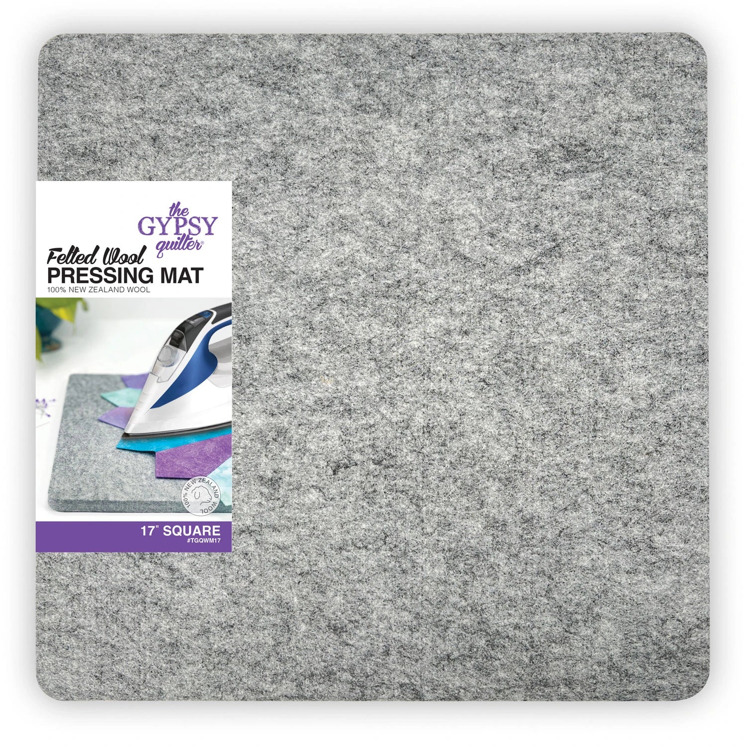 Wool Mat, 17" x 17" x 13.5", TGQWM17