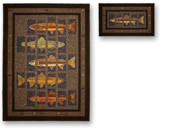 Class, Machine Embroidered Quilt