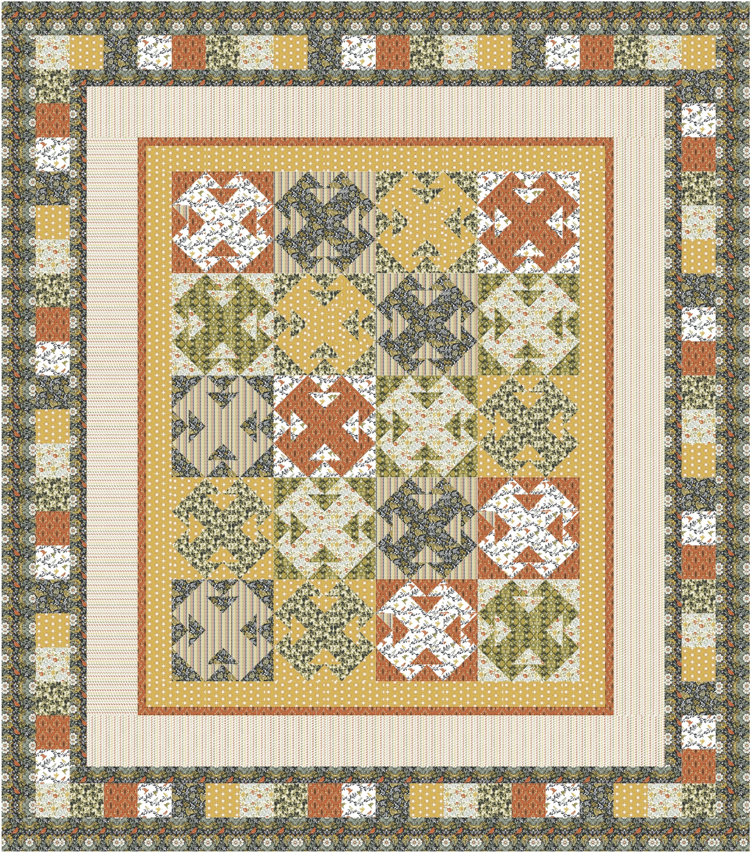 Pattern, Two To Tango Quilt ABQ-217