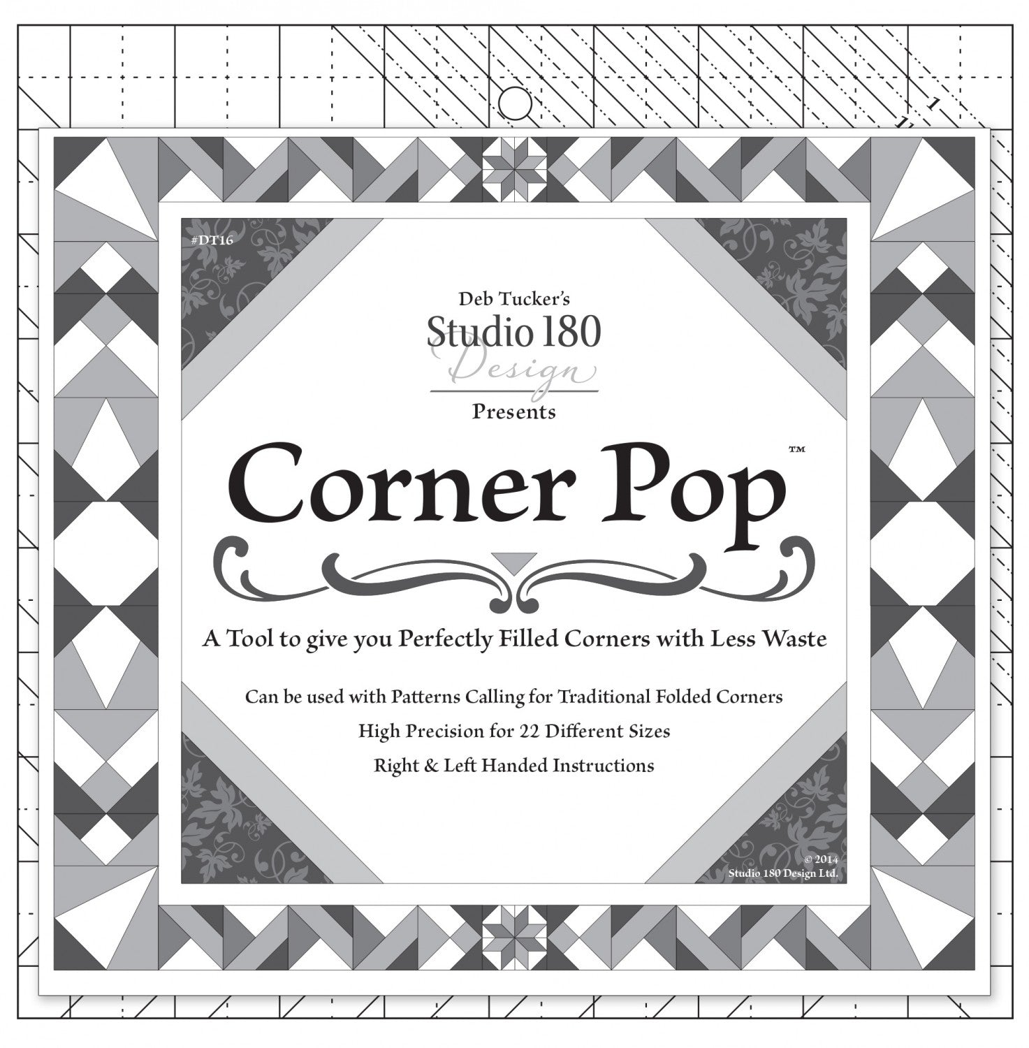 Ruler Corner Pop Studio 180 UDT16