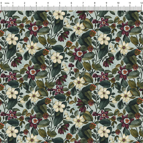 Fabric, A Floral Encounter Collection: Vintage Flowers  06524-07