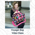 Video Sewing Class, Voyager Bag