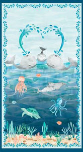Fabric Panel, Whaley Loved, #103