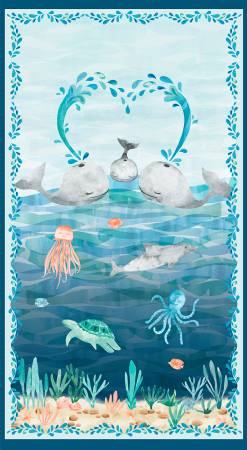Fabric Panel, Whaley Loved, #103