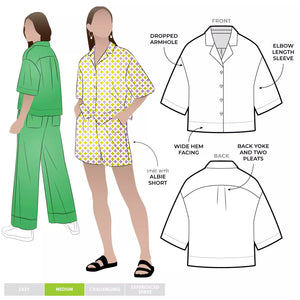 Pattern, Style ARC, Albie Woven Shirt