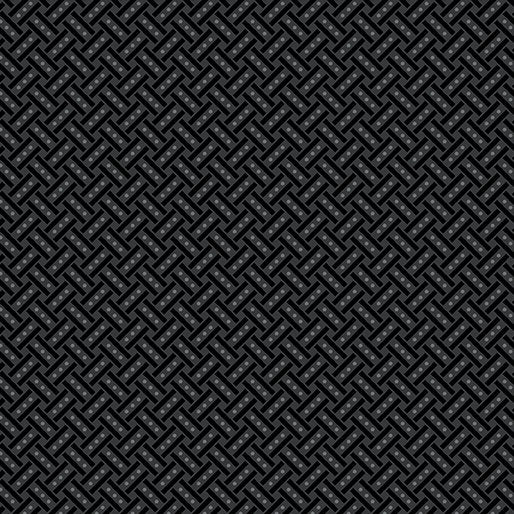 Fabric, Botanica Basketweave, Black, 13687B-13