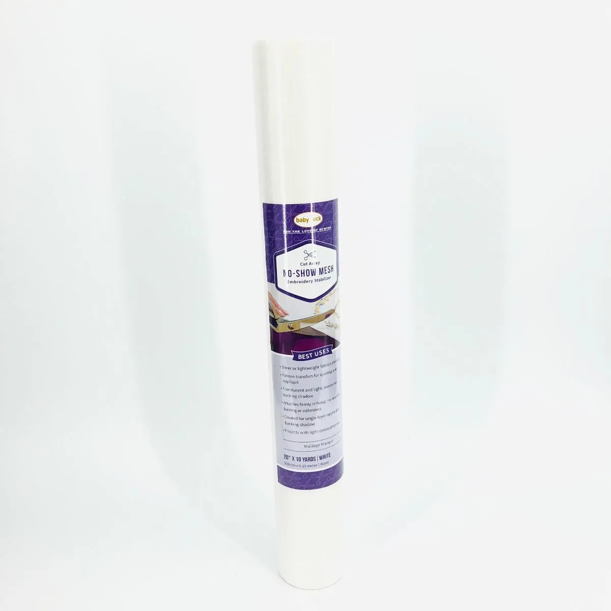 Embroidery Stabilizer, No Show Mesh Cut Away Stabilizer BLC301-20