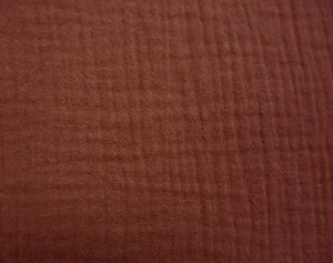 Fabric, Bliss, Auburn Double Gauze Cotton
