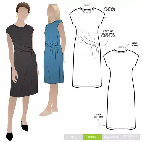 Pattern, Style ARC, Corina Knit Dress