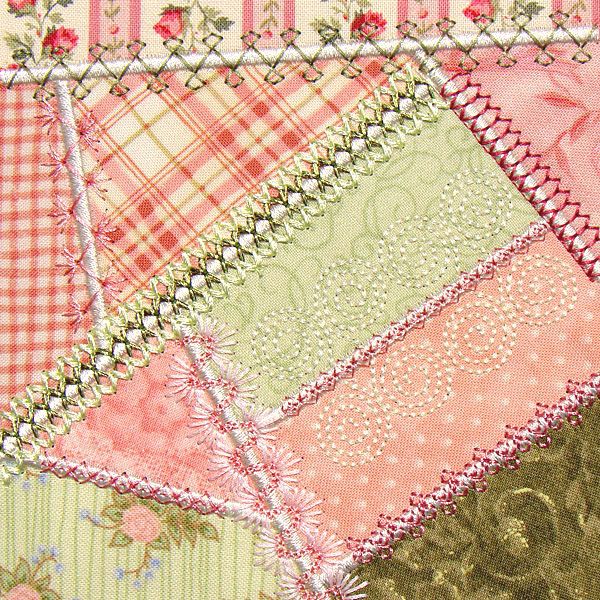 Class, Crazy Quilting Extravaganza with Kelley Richardson