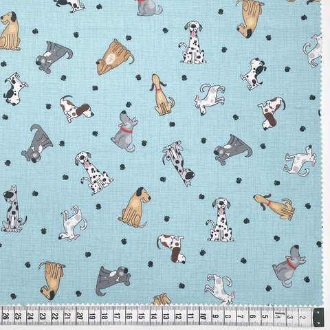 Fabric, Canines and Felines, Canines 81100 Col 1
