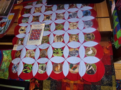 Pattern, Circle Time, Toddler quilt for I Spy ABQ-133