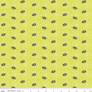 Fabric, Knit, Riley Blake, Ghouls & goodies  K5303   Lime