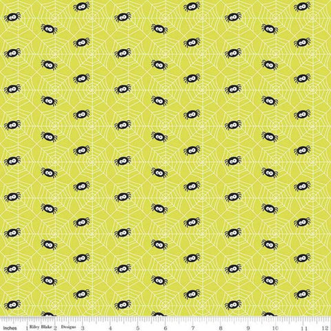 Fabric, Knit, Riley Blake, Ghouls & goodies  K5303   Lime