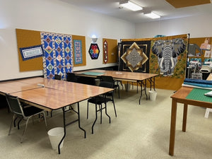 Classroom area at ABQ Sewing Studio in Strathroy, Ontario
