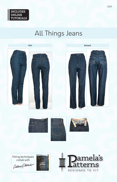 Pattern, All Things Jeans Multi-sized pattern #125
