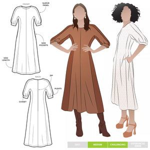 Pattern, Style ARC, Penelope Woven Dress