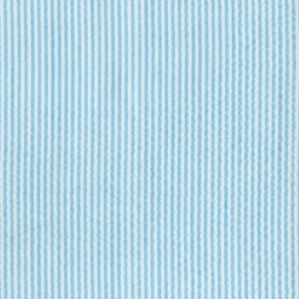 Fabric, Seersuckerf Stripe SKY CXS290163
