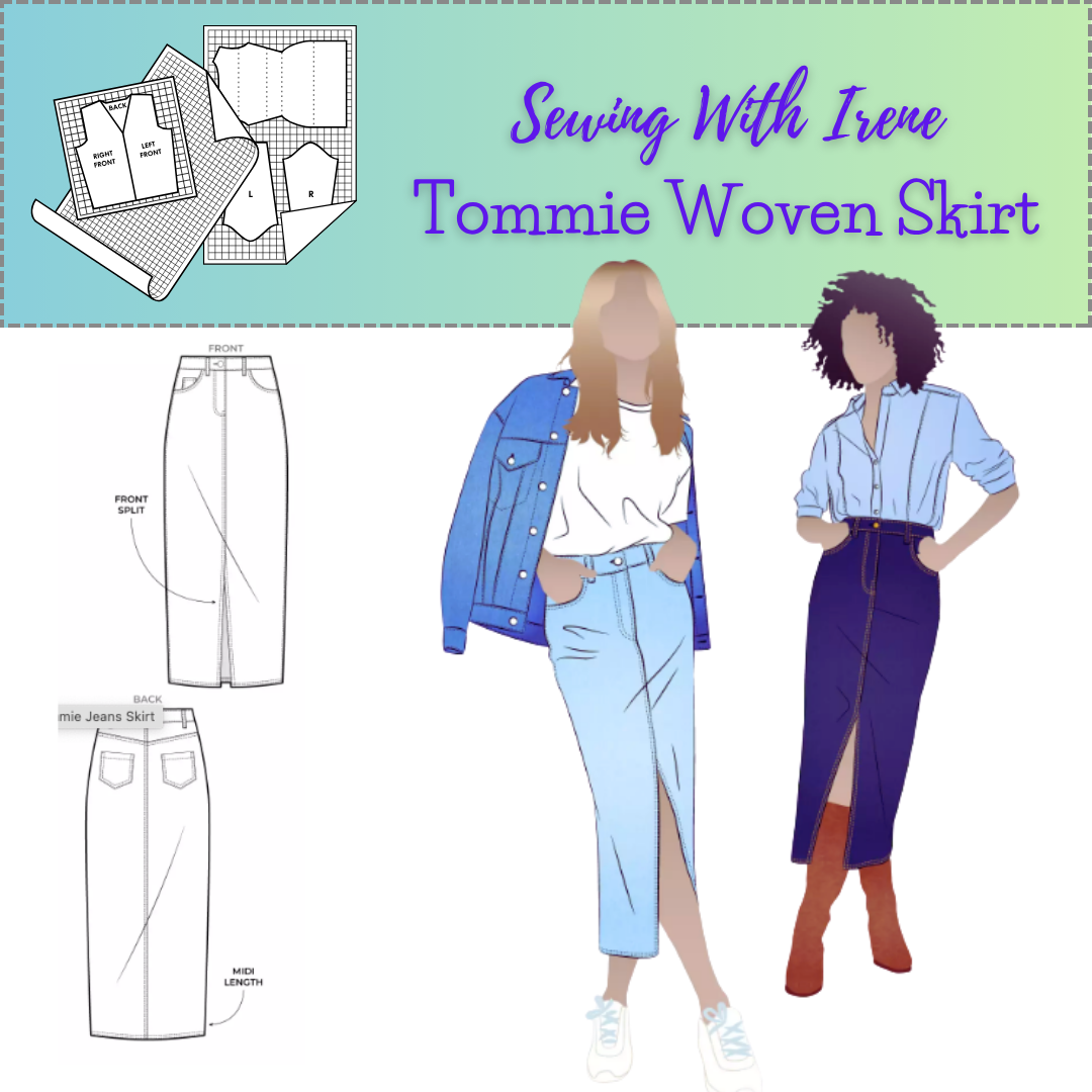 Class, Tommie Woven Denim Skirt