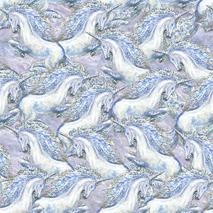 Fabric, Lil World of Unicorns 18686-Lil