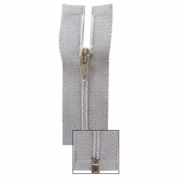 Zipper, VIZZY Metallic One-Way Separating Zipper 50cm (20″)