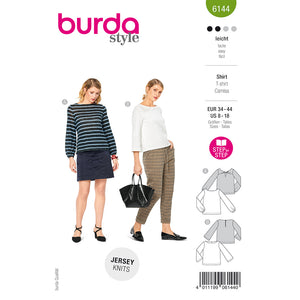 Pattern, Burda, 6144 Top
