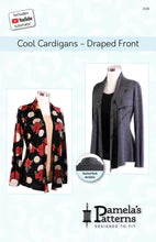 Pattern, Cool Cardigans - Draped Front, Multi-size