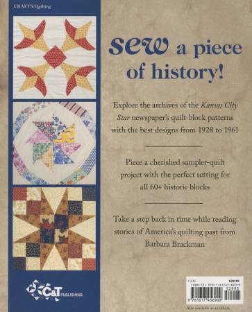 The Kansas City Star Quilts Sampler - 60+ Blocks from 1928 to 1961, Barbara Brackman