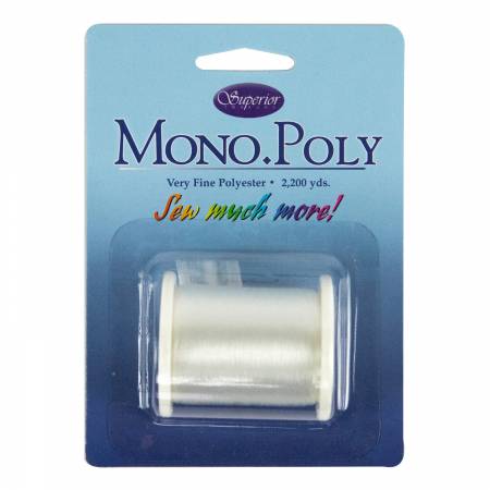 Thread, Mono Poly Invisible Polyester 2220 yds