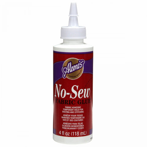 Aleene's No Sew Fabric Glue 2 oz Bottle