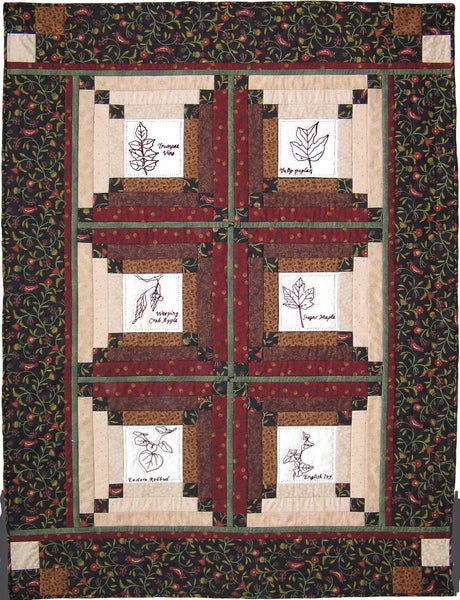 Pattern, ABQ, Gardener's Journal Lap Quilt