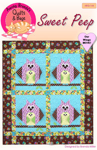 Pattern, ABQ, Sweet Peep, baby quilt or wall hanging