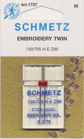 Schmetz, Twin Needle Embroidery 1737